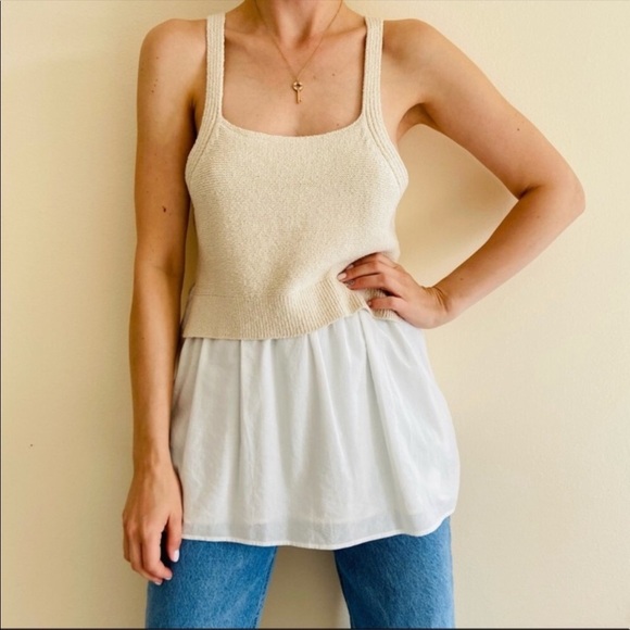 Anthropologie Jenna Knit Sweater Tank - Picture 2 of 15